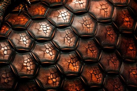 Premium AI Image | turtle shell texture background