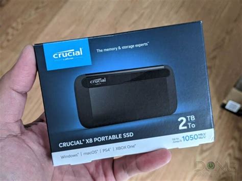 Micron Crucial X8 Portable SSD Review | Dong Knows Tech