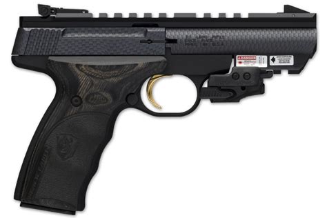 Browning Buck Mark 22lr Black Label Rimfire Pistol With Carbon Fiber