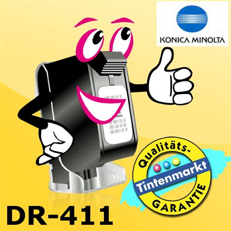 DR-411 original Drum Kit Konica Minolta, für ca. 80.000 Seiten, schwarz ...