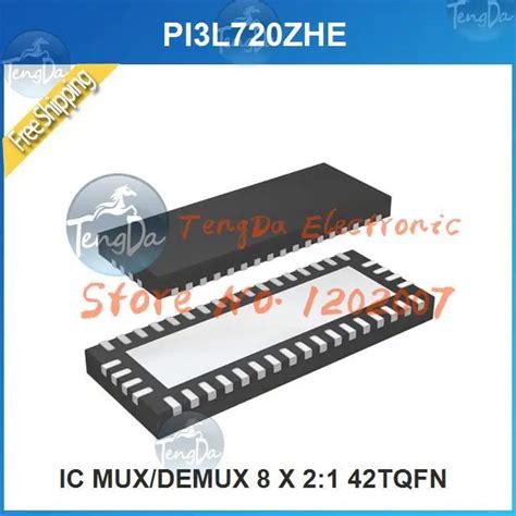 무료 배송 5 개 몫 PI3L720ZHE IC MUX DEMUX 8X2 1 42 TQFN 720 PI3L720 PI3L720Z