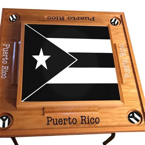 Handcrafted Custom White Pine Domino Table Puerto Rico Etsy