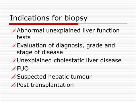 Ppt Approach To Medical Liver Biopsies Powerpoint Presentation Free Download Id8999462