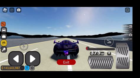 Roblox Driving Empire Koenigsegg Jesko Hydra Top Speed YouTube