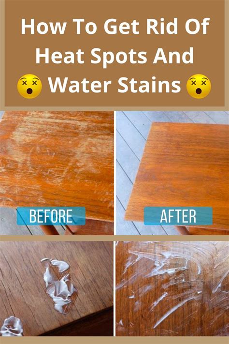 Water Spots And Heat Stains Can Ruin Furniture Here Are The Best Hacks