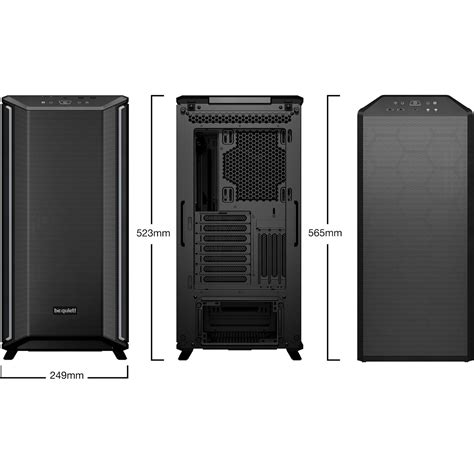 Be Quiet! Dark Base 701 Full Tower Gaming Case - Black - BGW58 | CCL