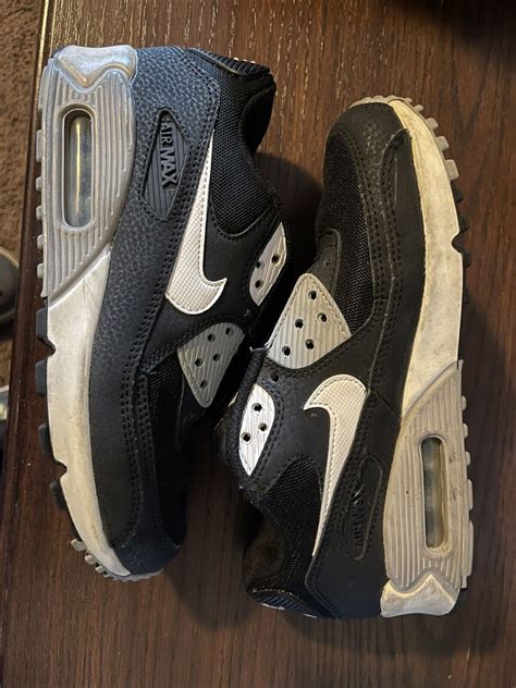 Nike Air Max 90 Essential Womens Sz 6 Sneakers 616730 012 Blackwolf Grey Ebay