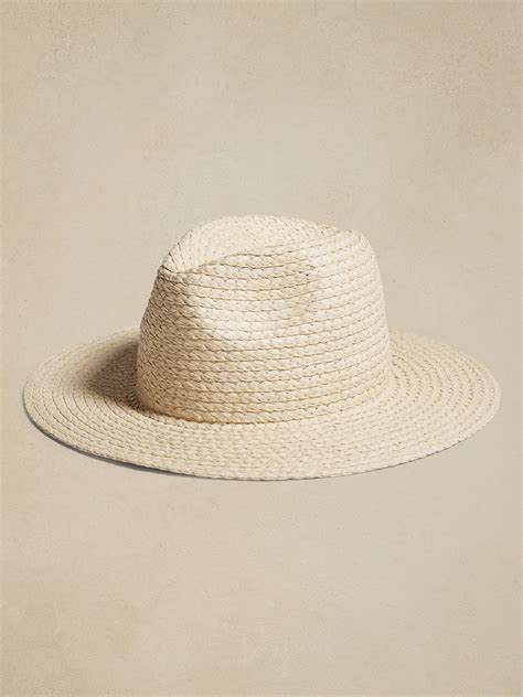 Braided Straw Fedora Banana Republic Factory