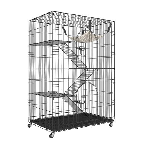 VEVOR Cat Cage Indoor Catio Cat Enclosure Large Cat House On Rotating