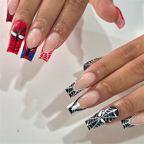 35 Amazing Spiderman Nail Designs To Try In 2024