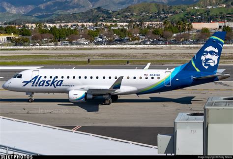 N641QX Embraer 170 200LR Alaska Airlines Horizon Air Ricky