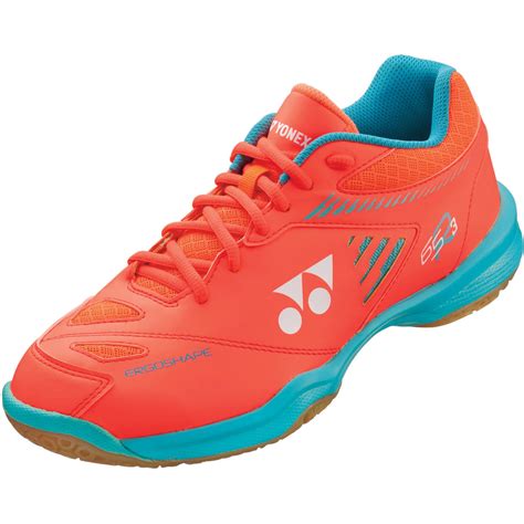 Yonex Womens Power Cushion 65 R3 Badminton Shoes - Coral/Orange ...