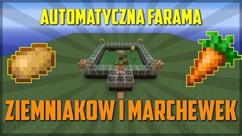 Automatyczna farma ziemniaków i marchewek minecraft poradnik YouTube