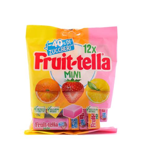 Fruit Tella Mini Caramelle Morbide 40 Di Zuccheri 144g Paladini