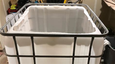 How To Build An Aquaponics System From An Ibc Tote Part 1 Fish Tank