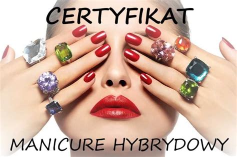 Zestaw Startowy Do Manicure Hybrydowego Kurs Certyfikat Z Kursu