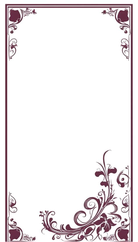 Floral Frame Border PNG Images Transparent Background 28767056 PNG