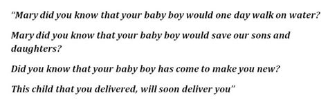 "Mary, Did You Know" - Song Meanings and Facts