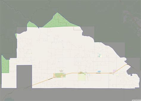 Map of Anza CDP - Thong Thai Real