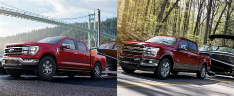 Photo Comparison: New 2021 Ford F-150 vs. Old 2020 Ford F-150 ...