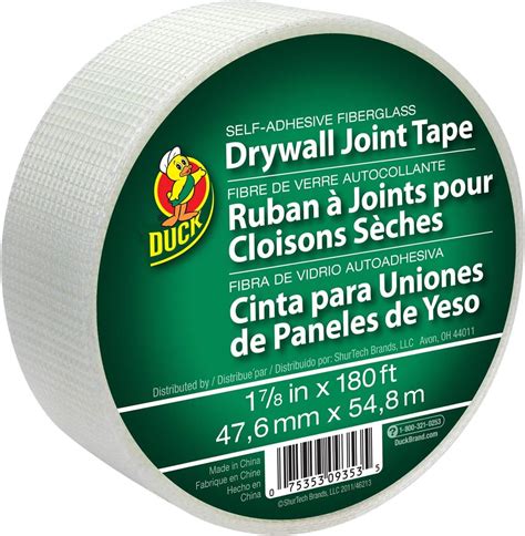 Duck Brand Paper Drywall Joint Tape 2 06 Inches X 75 Feet 1 Roll