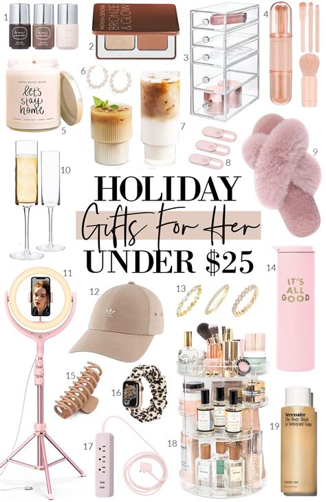 Gifts For Her Under Mash Elle Cheap Christmas Gifts Christmas