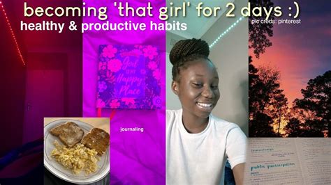 Becoming That Girl Vlog Healthy And Productive Habits Getting My Life