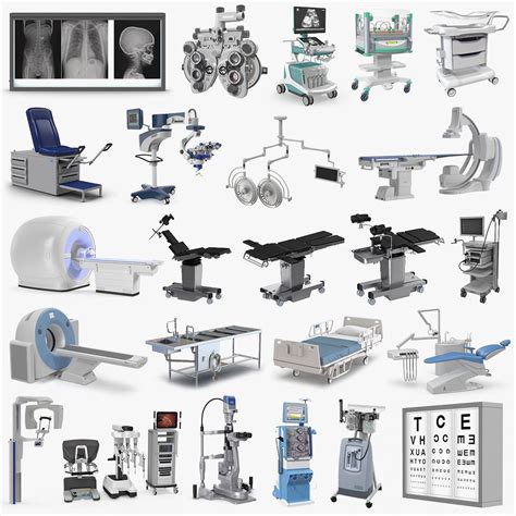 Medical Equipment 3d Models Collection 4 3d Model 799 3ds C4d Fbx Max Ma Obj Free3d