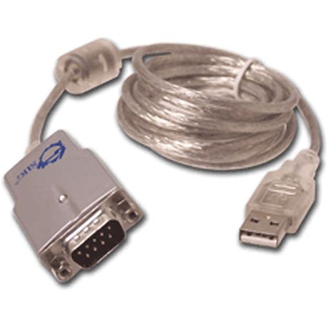 Siig Usb To Serial Adapter Cable Ju Cs0111 S1 Bandh Photo Video