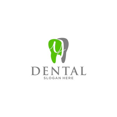 Premium Vector Y Logo Dental Template