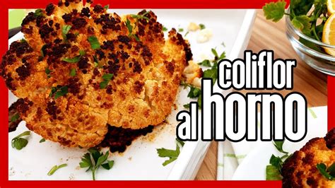 😋 Cómo Hacer Coliflor Al Horno Receta De Coliflor Asada Youtube