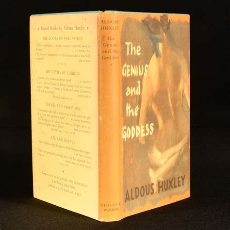 The Genius And The Goddess Von Aldous Huxley Very Good Indeed Cloth