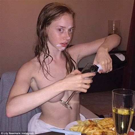 Former Mp Brooks Newmark S Daughter Lily Goes Naked As Model Daily