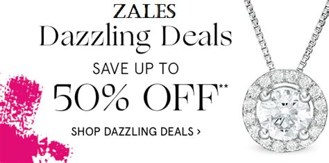 Up To 50 Off Zales Jewelry Dazzling Deals Saving Chief