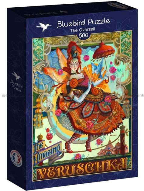 Galchutt I Cirkus 500 Brikker Puslespil Bluebird Puzzle 90605