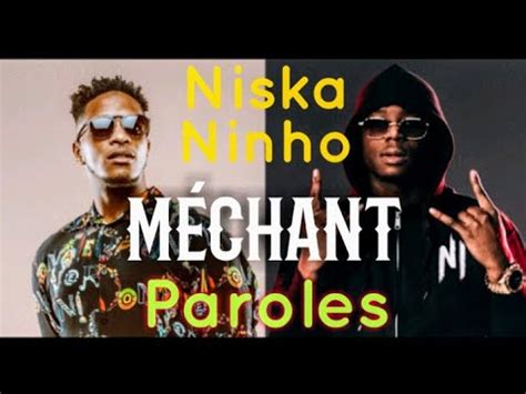 Niska M Chant Ft Ninho Paroles Lyrics Youtube