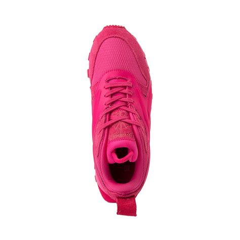 Womens Reebok X Cardi B Classic Leather V2 Athletic Shoe Pink Fusion Journeys