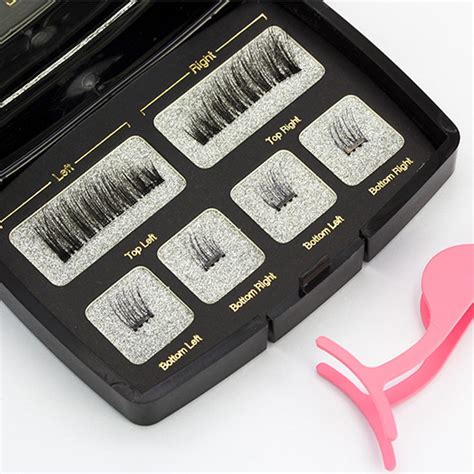 Buy Fashion Magnetic Eyelashes With Magnets Handmade D Natural False