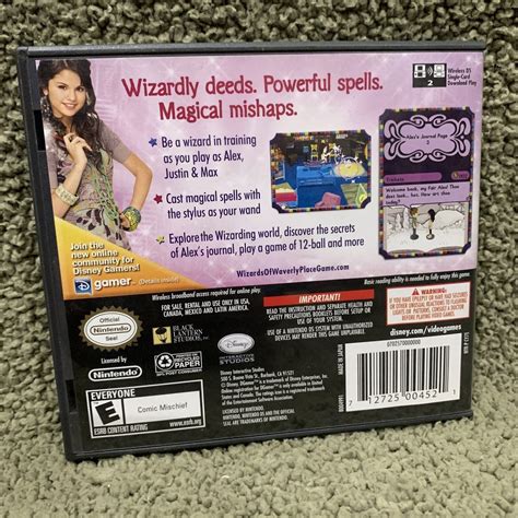 Wizards Of Waverly Place Nintendo Ds Ebay