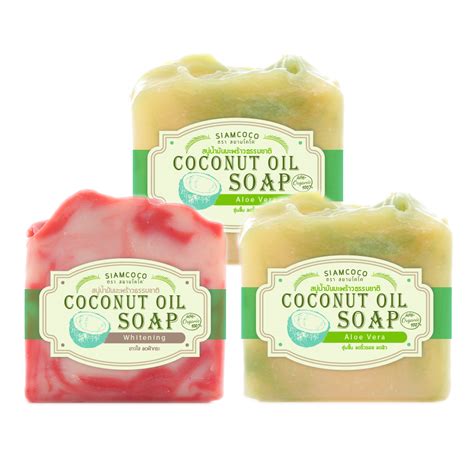 Coconut Oil Soap Naturalaloe Vera Siamplus Coconut Oil