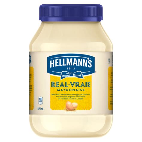 Real Mayonnaise (890ml) | Hellmann’s® Canada