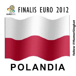 1. Bendera Polandia Finalis EURO 2012 | Display Picture BBM