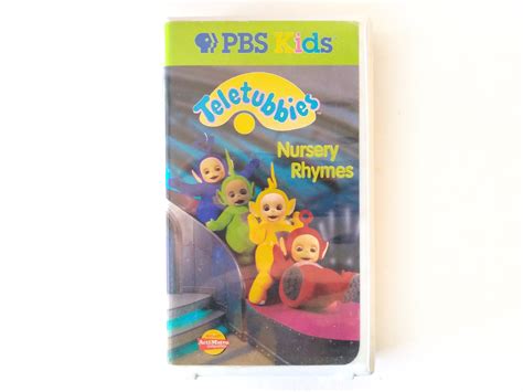 Teletubbies Nursery Rhymes VHS Vintage 1998 Teletubbies