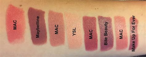 A Day In The Life Of Me Favourite Lipsticks Nude Mauve Edition
