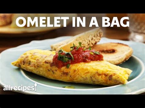 omelet   bag kitchen hacks allrecipescom youtube