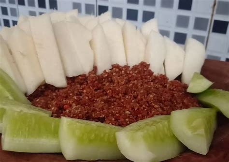 Resep Sambal Rujak Bangkok By DapurAmi Oleh Triana Kurniasari Cookpad