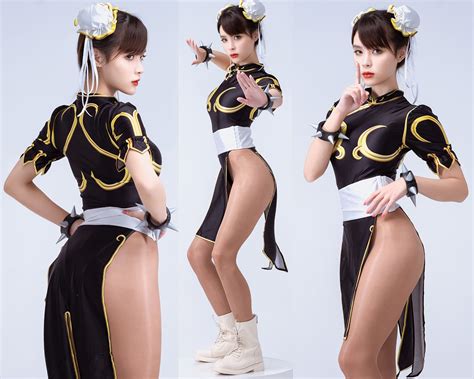 Chun Li Street Fighter Traje De Cuerpo Sexy Para Mujer Traje Etsy M Xico