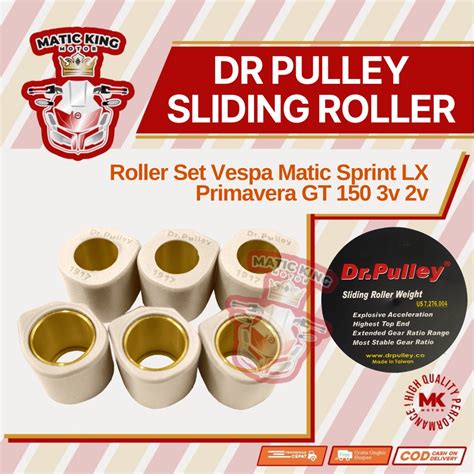 Jual Sliding Roller Vespa Sprint LX Primavera Iget 2v 3v 150 Cc DR