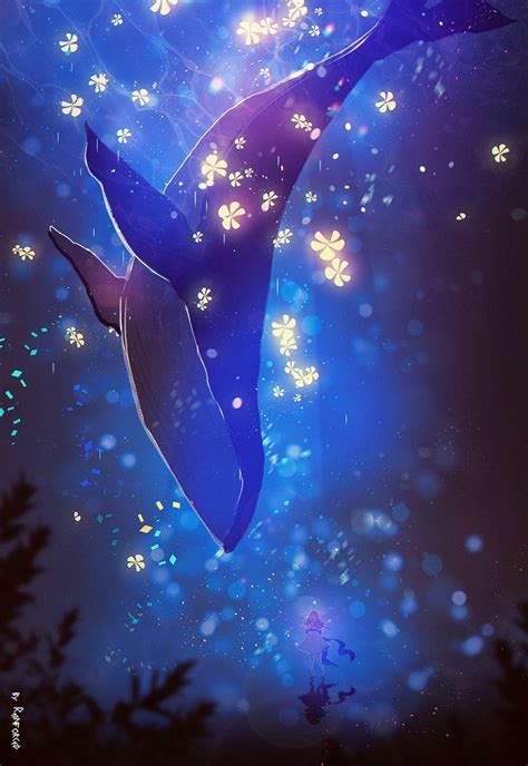 illustration hz whale reinforced pixiv