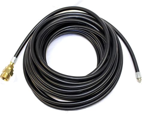 Kiam Power Products 20m Flexible Drain Hose Retrojet Nozzle Kranzle M22